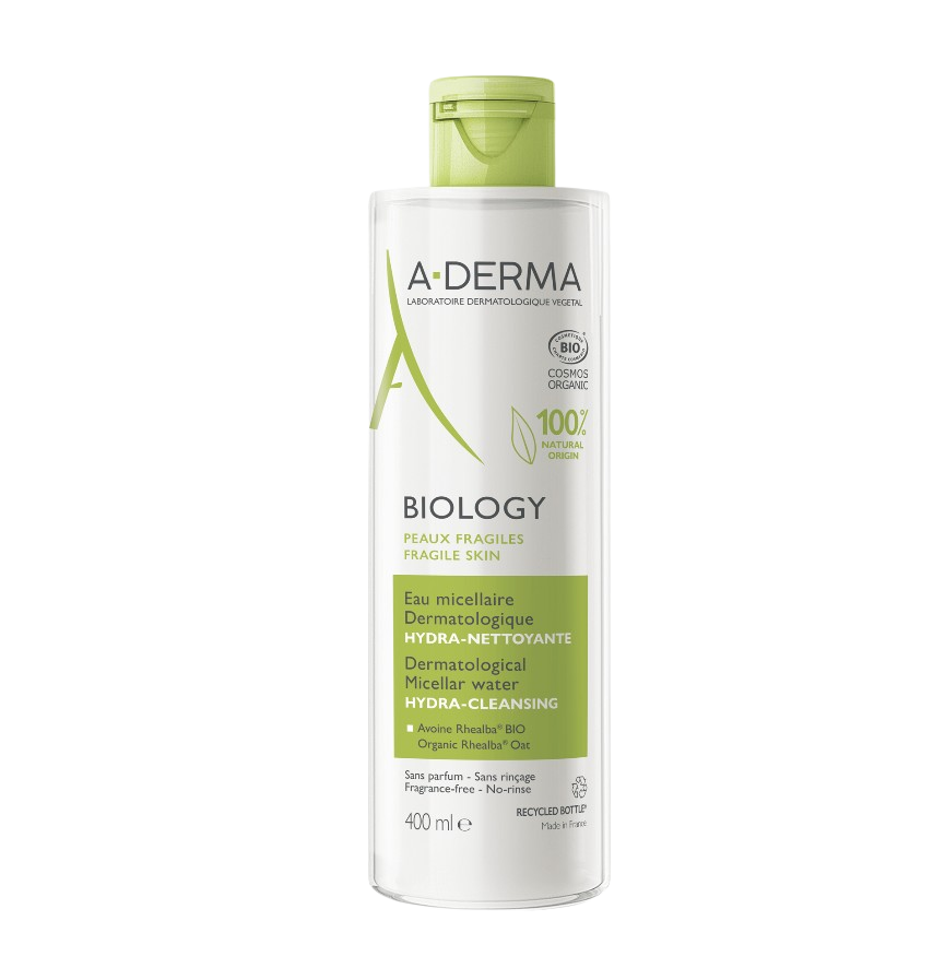 A-DERMA Biology Dermatologická micelárna voda hydratačno-čistiaca 400 ml kúpite na Pilulka.sk