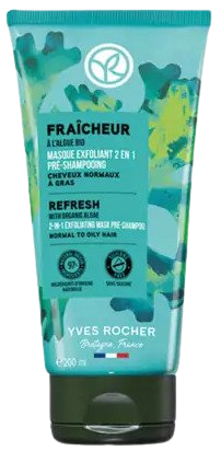 YVES ROCHER Detoxikačná maska a peeling 2 v 1 200 ml