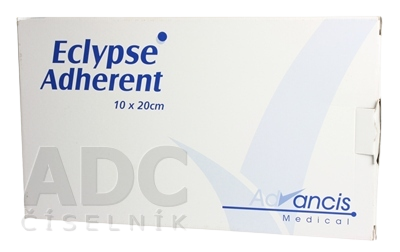 Eclypse krytie na rany suberabsorpčné 20x30cm, 20ks
