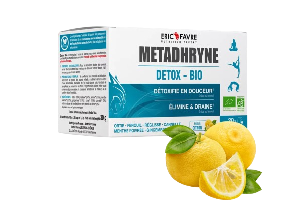 ERIC FAVRE METADHRYNE DETOX BIO TISANE Lemon 20 ks