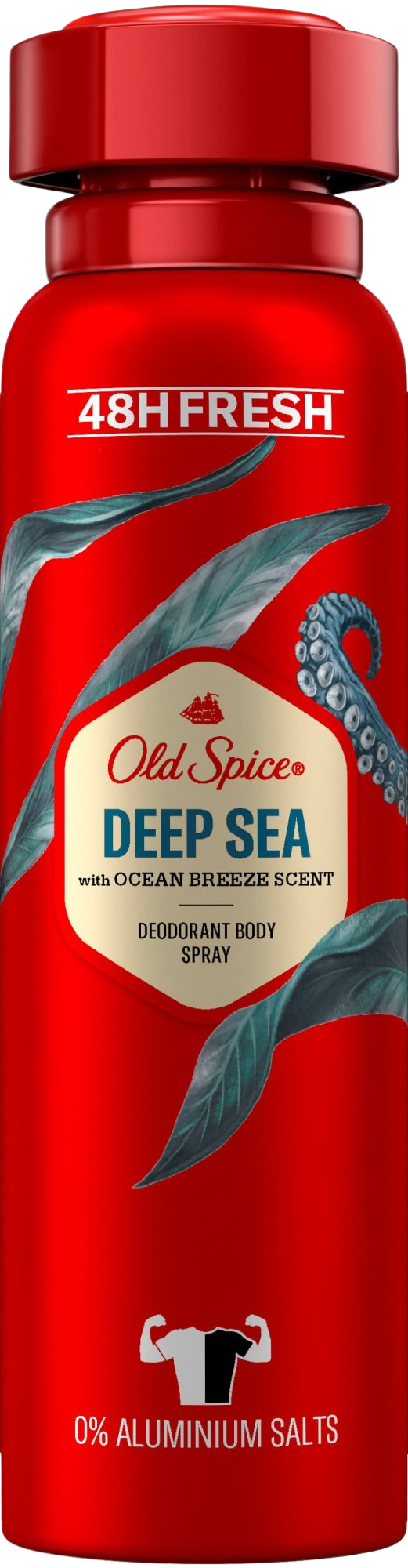 OLD SPICE Deep Sea Deodorant v spreji s vôňou prímorských citrusov a kvetov 150 ml