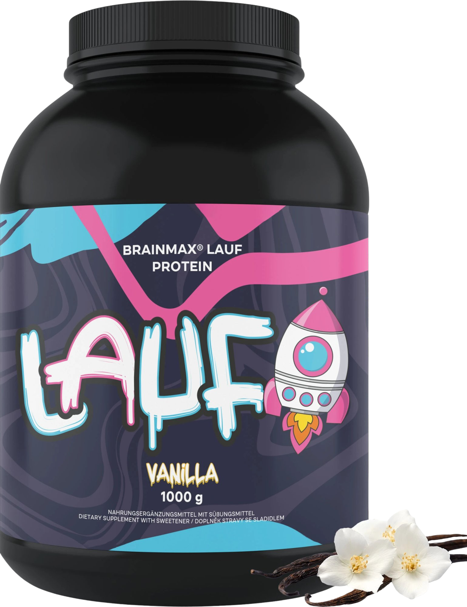 BRAINMAX LAUF Protein, Vanilka 1000 g