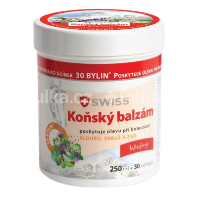 SWISS KONSKÝ BALZAM hrejivý 250 ml kúpite na Pilulka.sk