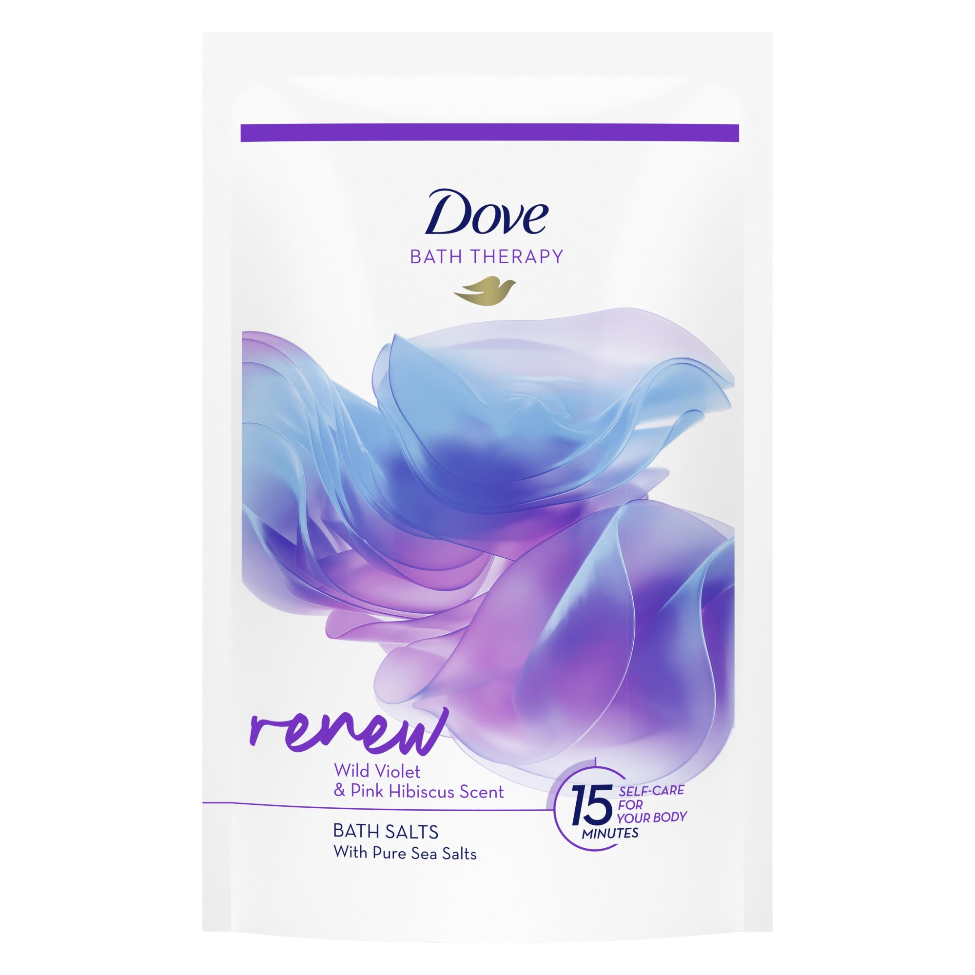 DOVE Bath Therapy Renew soľ do kúpeľa 400 g