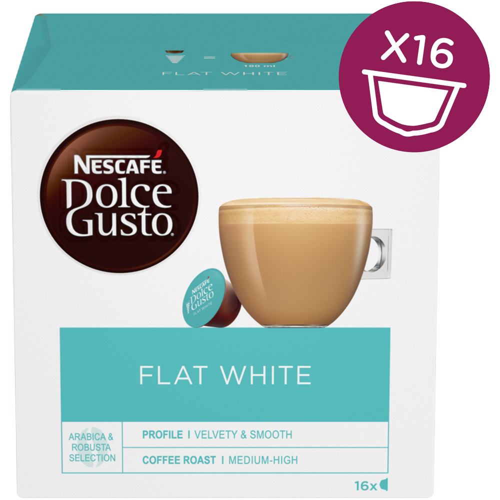 NESCAFÉ Dolce Gusto Flat White 16 kapsúl