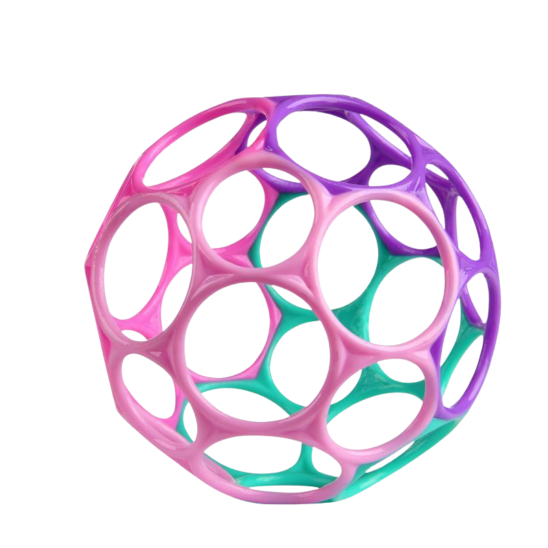 OBALL Hračka Classic 10 cm růžovo/fialová 0m+