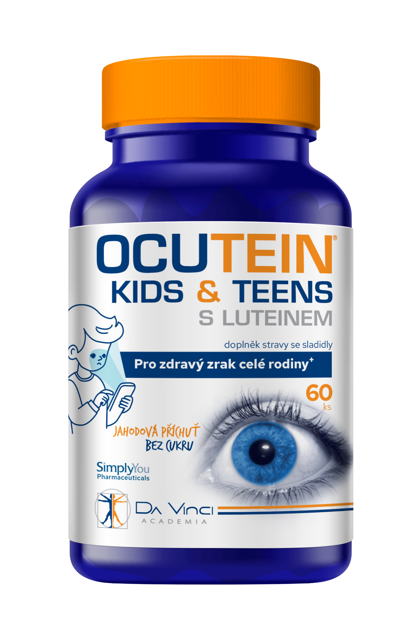 Fotografie OCUTEIN Kids&Teens s luteinem 60 ks