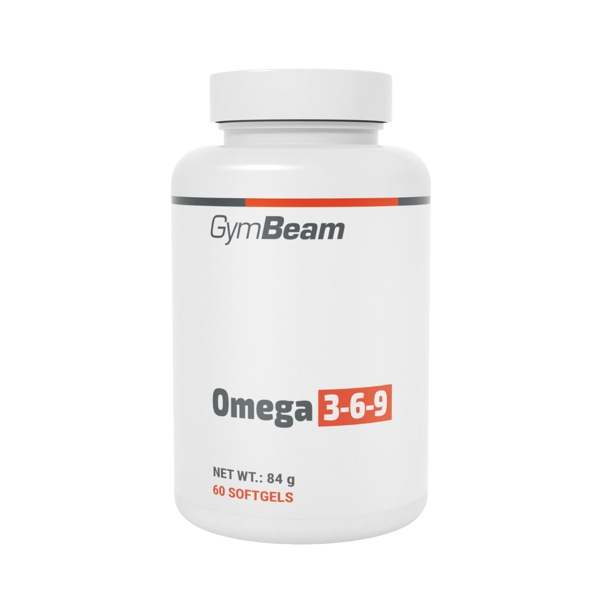 Fotografie GYMBEAM Omega 3-6-9 60 kapslí