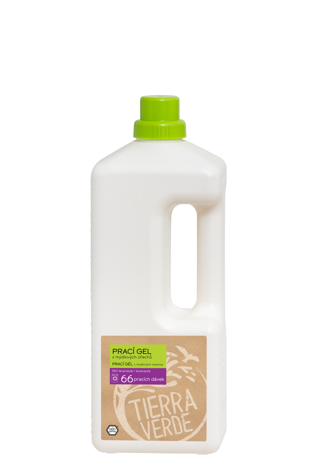 TIERRA VERDE Prací gel z mýdlových ořechů levandule 2 l