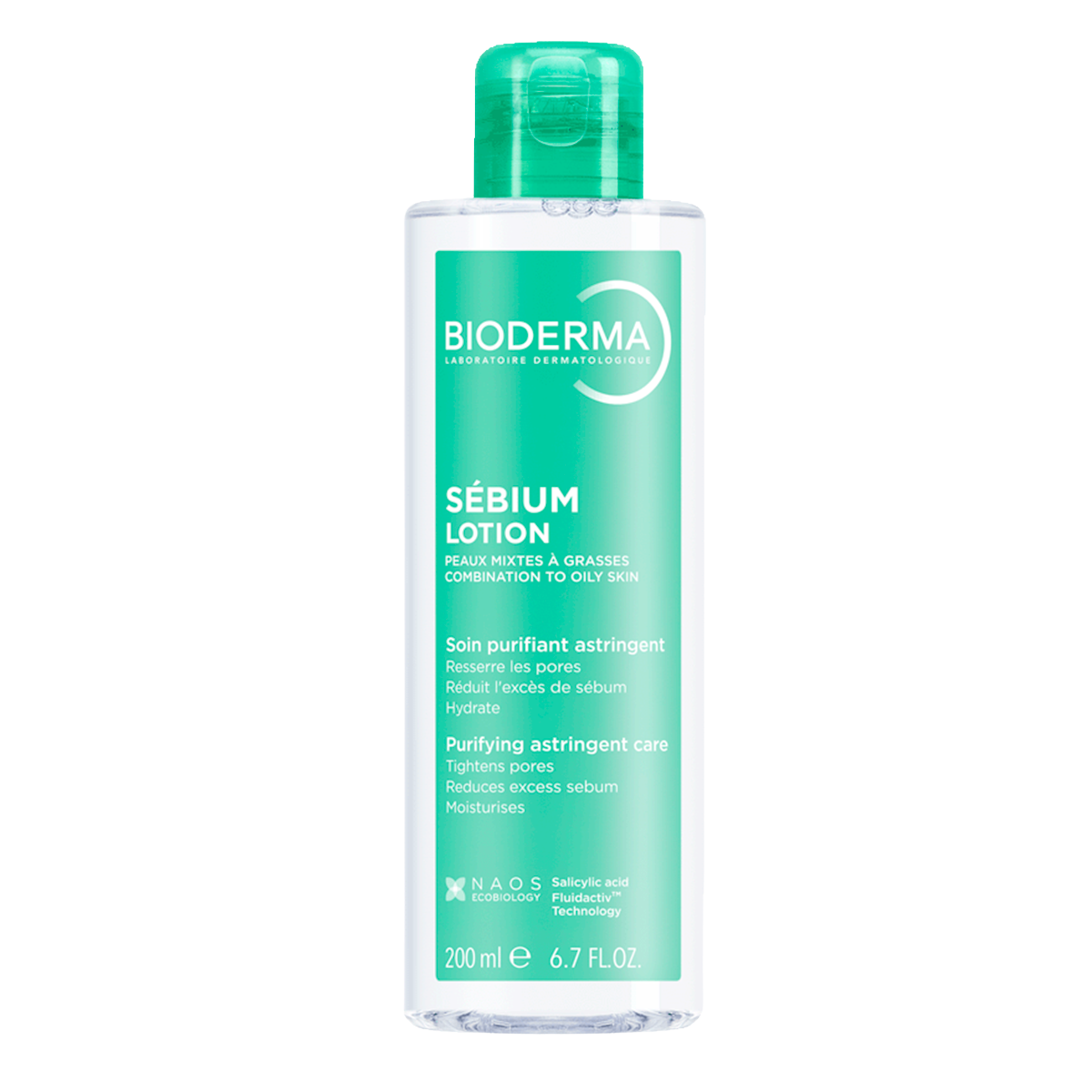 Fotografie BIODERMA Sébium Lotion hydratační booster pro mastnou pleť 200 ml