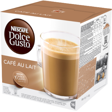 Fotografie Nescafé Dolce Gusto® Café au Lait kávové kapsle 16 ks