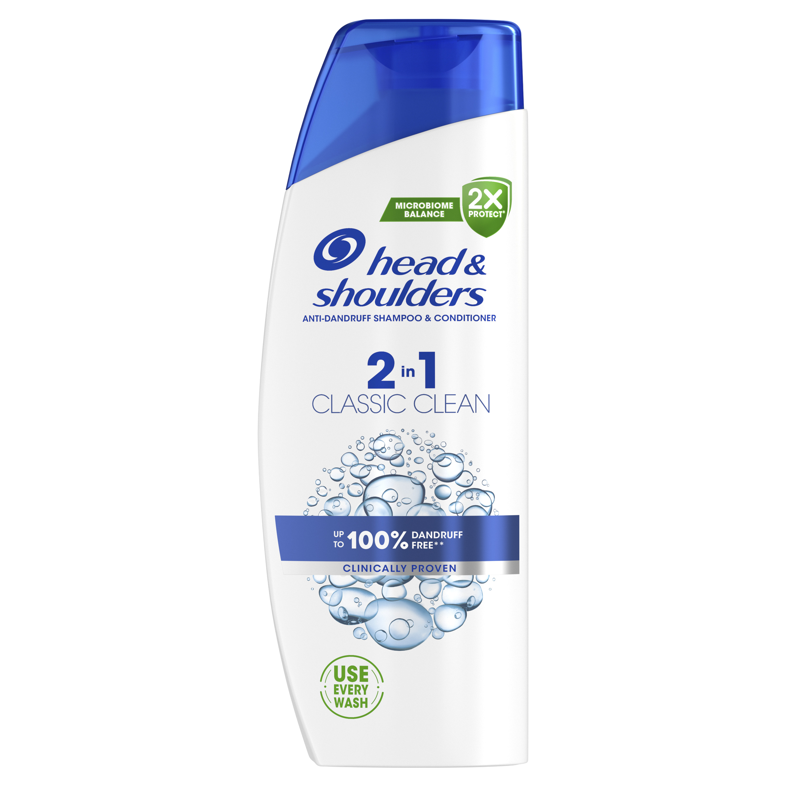 HEAD & SHOULDERS Classic Clean 2in1, Šampón proti lupinám 330 ml