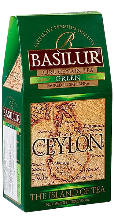 BASILUR Island of tea ceylon green zelený čaj 100 g
