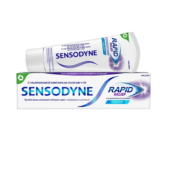 Fotografie SENSODYNE Rapid Relied Zubní pasta 75 ml