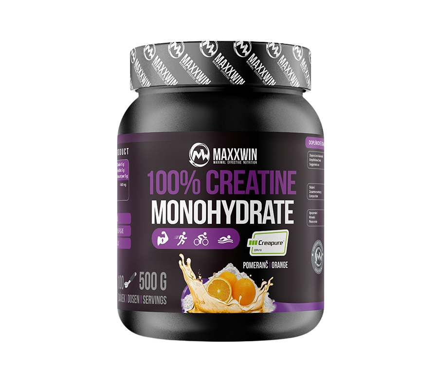 MAXXWIN 100% Creatine pomaranč