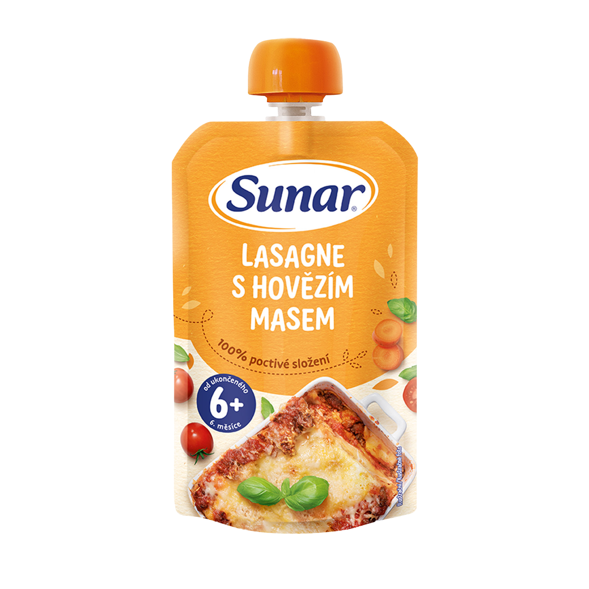 Sunar príkrm LASAGNE S HOVÄDZÍM MÄSOM zeleninovo-mäsový 120g kúpite na Pilulka.sk