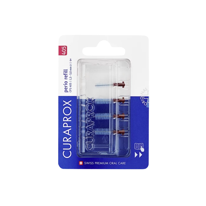 CURAPROX CPS 405 Perio Plus refill mezizubní kartáčky 4 ks