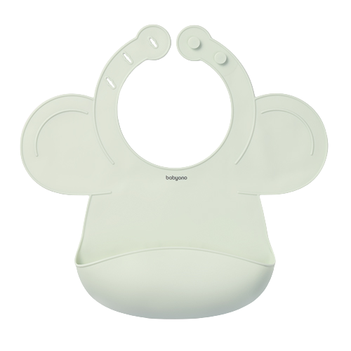 BABYONO Bryndák silikonový - Sage