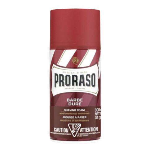 Fotografie PRORASO Shaving Foam Red Sandalwood 300 ml