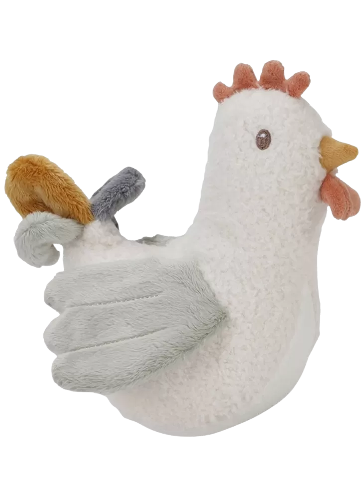 LITTLE DUTCH Slepička houpací plyšová Farma