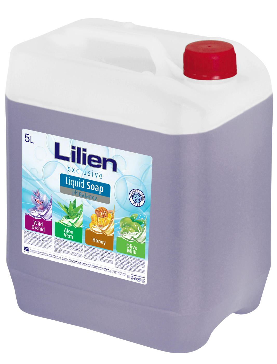 LILIEN Tekuté mýdlo Orchidej 5000 ml