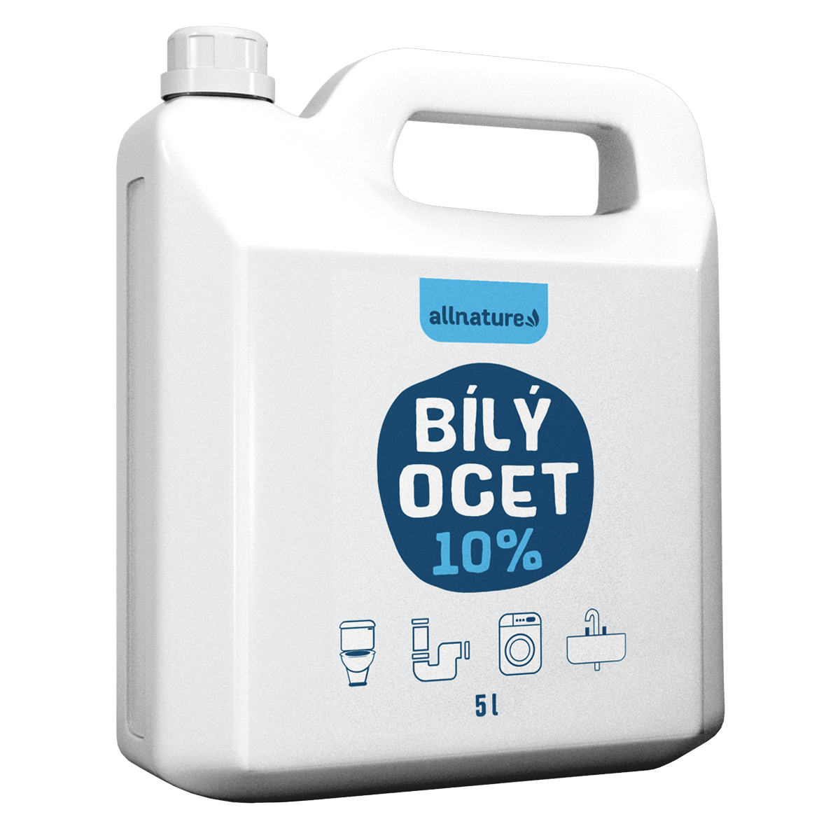 ALLNATURE Bílý ocet 10% 5 l