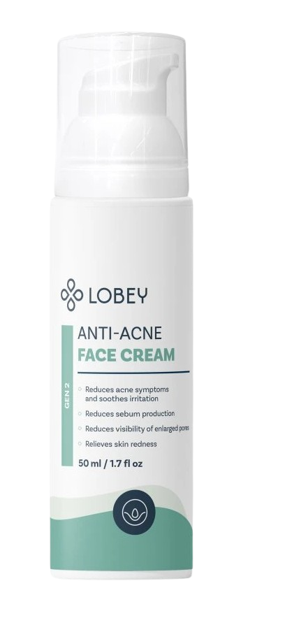 Fotografie LOBEY Krém při akné a na problematickou pleť 50 ml