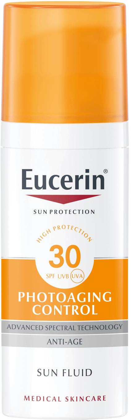 Fotografie EUCERIN Emulze na opalování na obličej proti vráskám Photoaging Control SPF 30 50 ml Eucerin