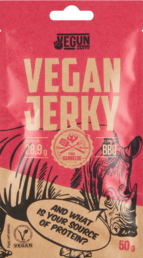VEGUN VEGAN Jerky BBQ 50 g