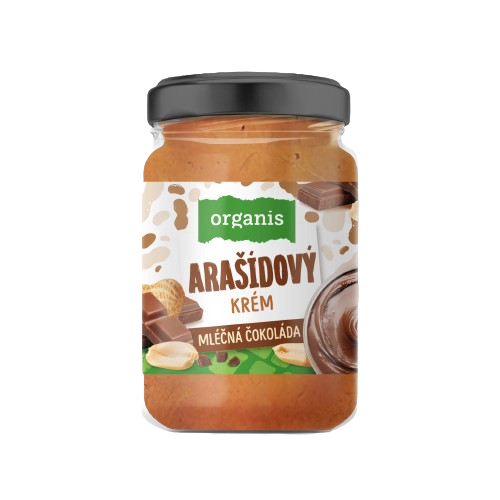 ORGANIS Arašídový krém s mléčnou čokoládou 920 g