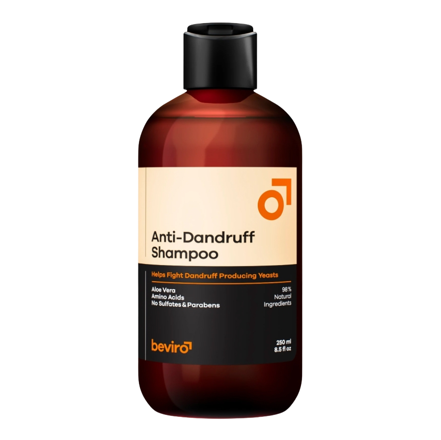 BEVIRO Přírodní šampon proti lupům 250 ml