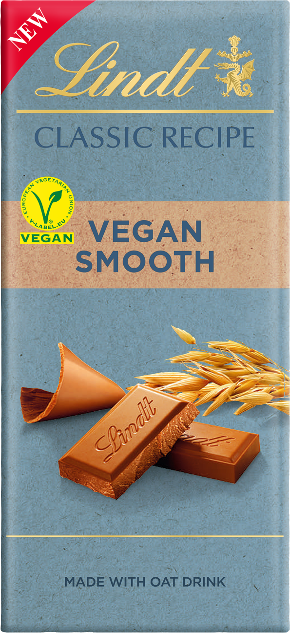 Fotografie LINDT Lindt Classic Vegan čokoláda jemně mléčná 100 g