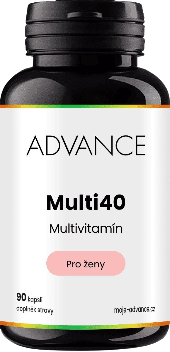 Fotografie ADVANCE Multi40 pro ženy cps. 90 Advance nutraceutics