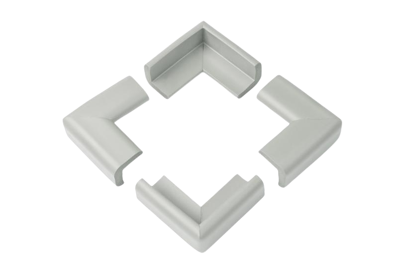 BABYONO Ochrana rohů, šedá 4 ks