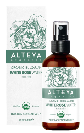 ALTEYA ORGANICS BIO Růžová voda z bílé růže v skle 120 ml