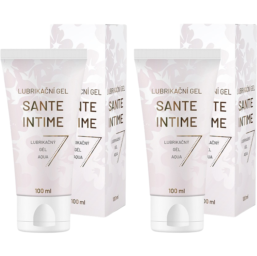 Fotografie PHARMA ACTIV Lubrikační gel Sante Intime 2 x 100 ml