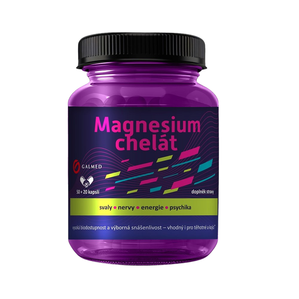 Fotografie Galmed Magnesium chelát 70 tablet