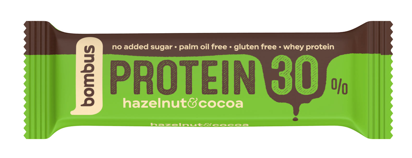 Bombus Tyčinka proteinová 30 % lískový ořech a kakao 50 g