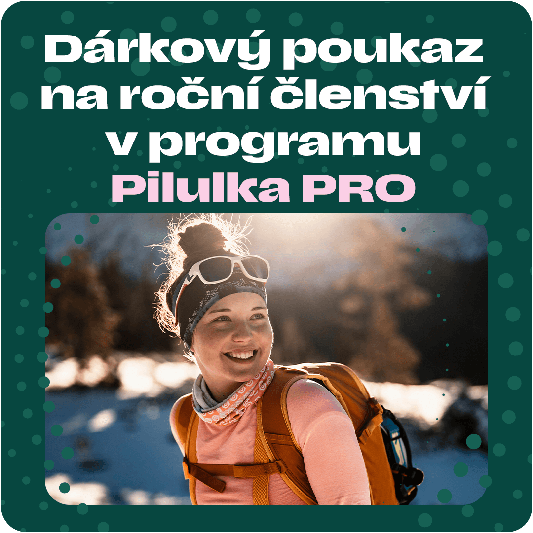 PILULKA PRO na rok jako dárek – poukaz elektronicky