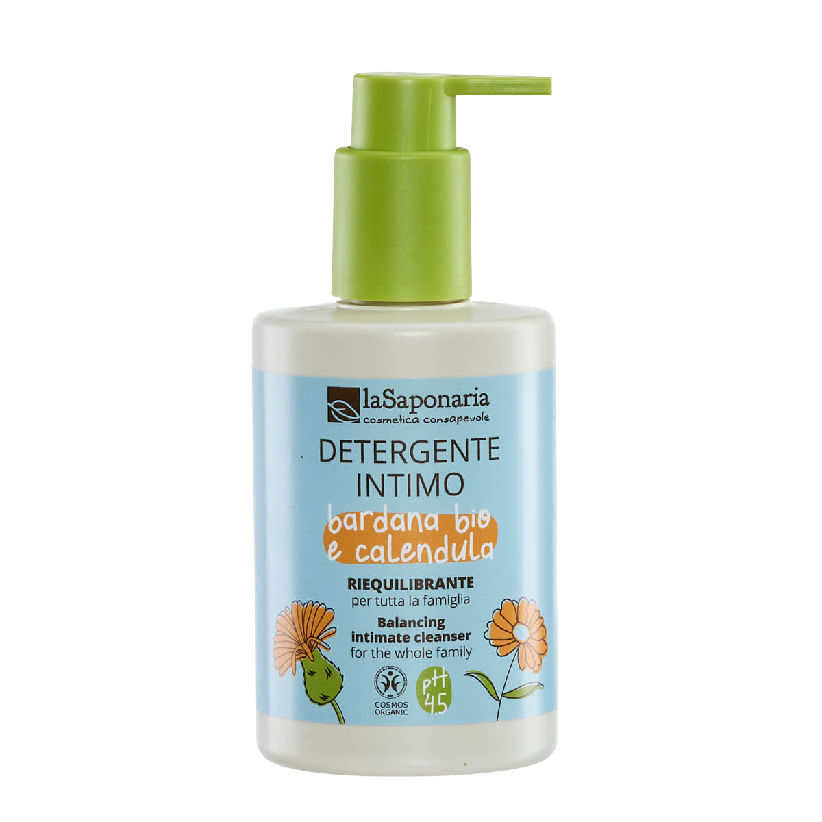 LASAPONARIA Intimní mycí gel s měsíčkem BIO 250 ml