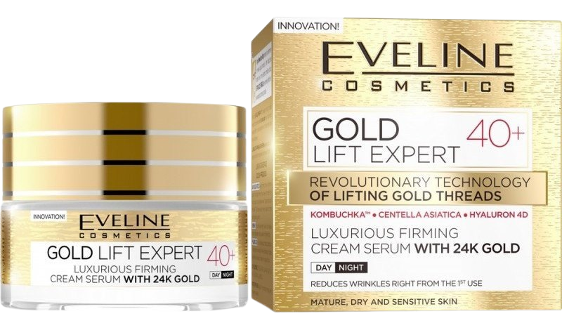 EVELINE Gold Lift Expert Day & Night cream 40+ 50 ml