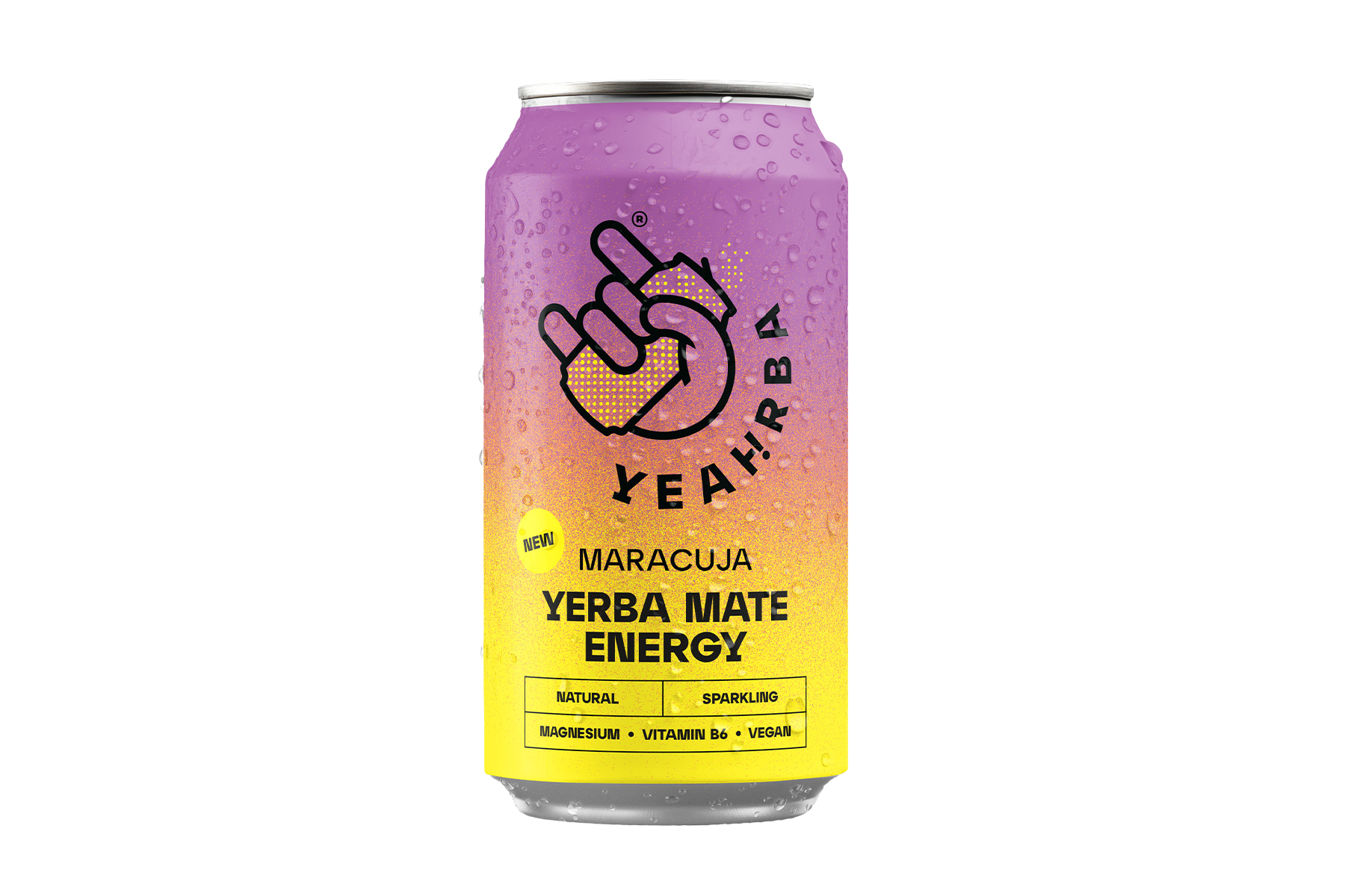 Fotografie YEAHRBA Mate Energy Maracuja 330 ml