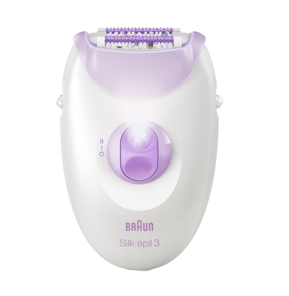Braun Silk·épil 3, Epilátor 3-000, Fialový