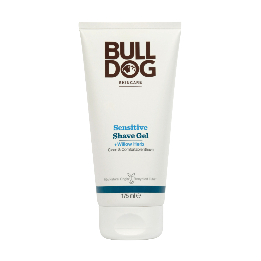 Fotografie Bulldog Sensitive Shave Gel - Holící gel s obsahem Willow Herb 175 ml