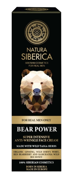 NATURA SIBERICA Super intenzívny krém proti vráskam Sila medveďa 50 ml