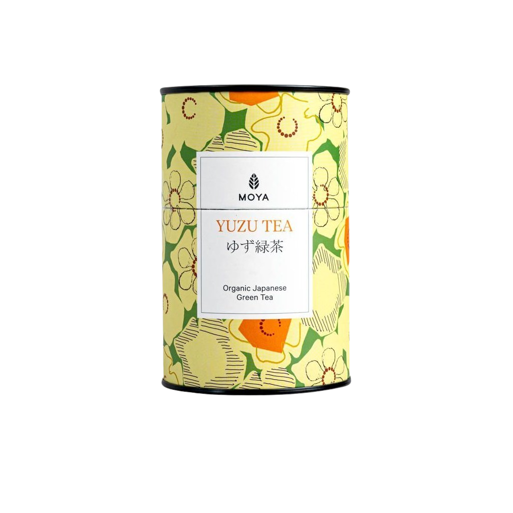 MOYA Organic japanese green tea, Yuzu tea 60 g