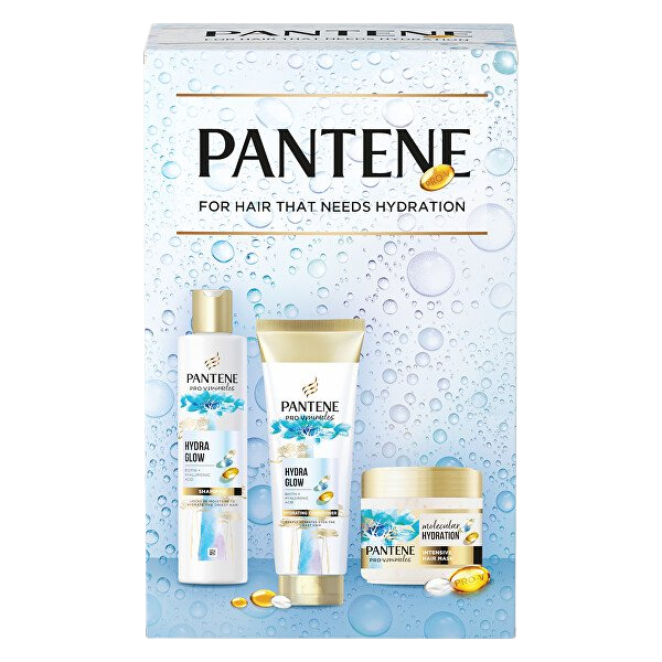 PANTENE Pro-V Xmass sada Miracles Hydra Glow šampon, maska a kondicioné