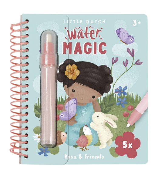 Little Dutch Kniha kúzlenia s vodou Rosa & Friends