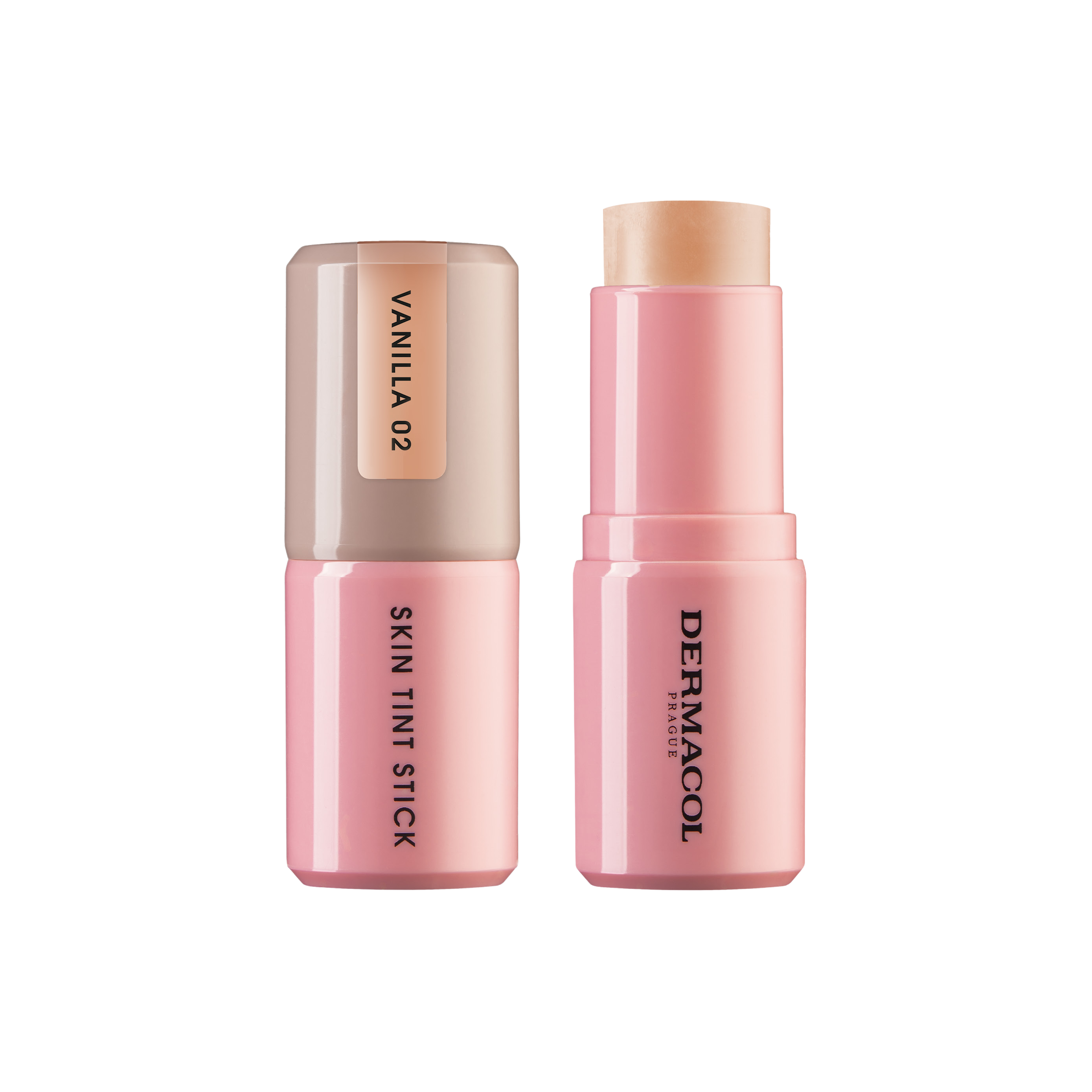 Fotografie DERMACOL Skin Tint - Lehký hydratační make-up v tyčince č.2 VANILLA 15 g