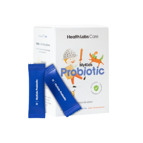 Fotografie HEALTH LABS CARE My Kids Probiotic - Probiotika a prebiotika 30 sáčků